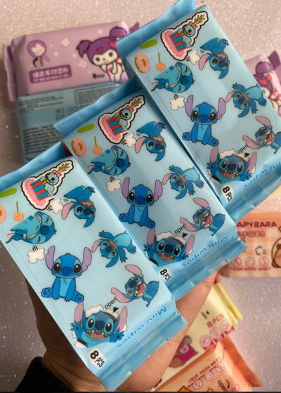 Toallitas Húmedas desmaquillantes stitch