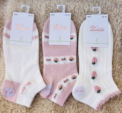 Par soquetes mujer Amanecer X3