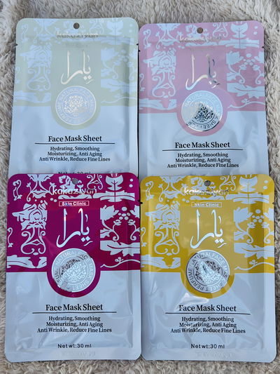 Mascarilla facial arabe 