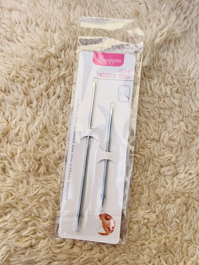 Set x2 Agujas para puntos negros 