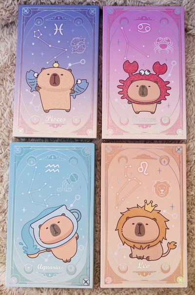 Paleta de sombras capibara 