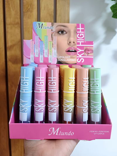Lip Gloss larga duracion magico Sky High