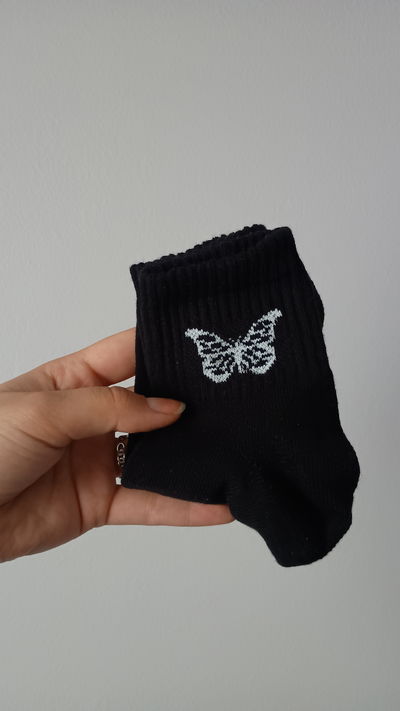 Media animada mariposa