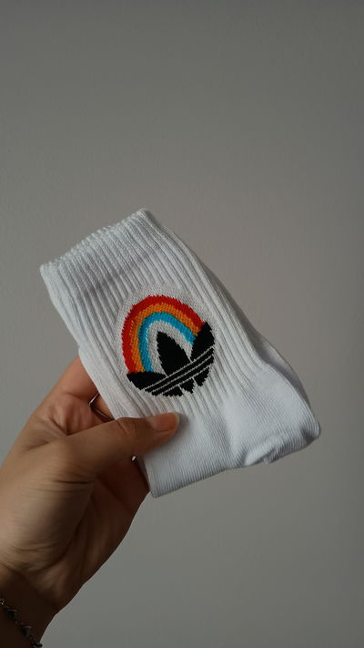 Medias adidas arcoiris 