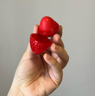 Bálsamo labial de frutilla