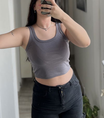 Top con espalda abierta 