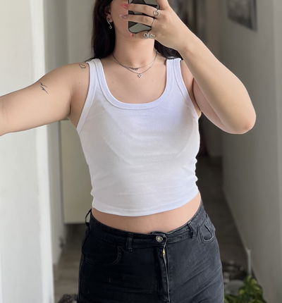 Top con espalda abierta 