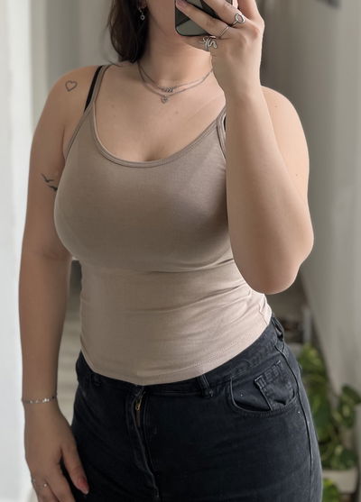 Musculosa de algodón