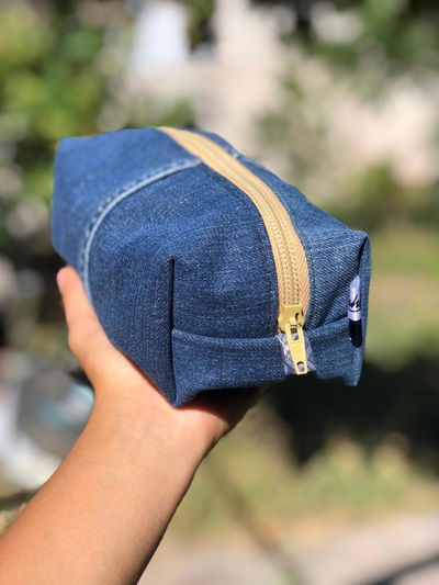 Cartuchera/neceser jean 