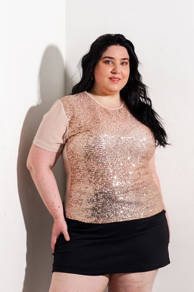 Remera Lentejuelas
