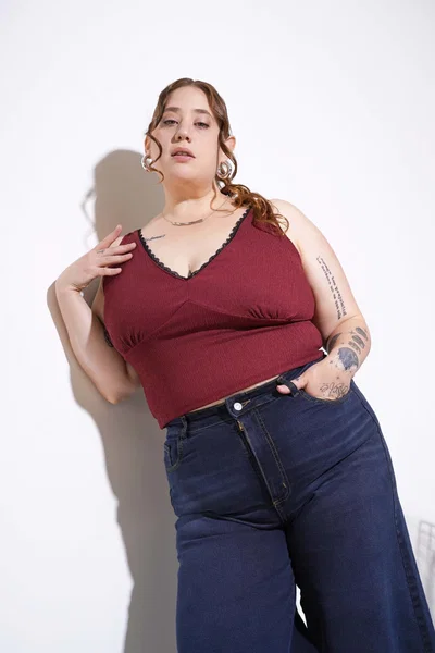 Musculosa Bordeaux 