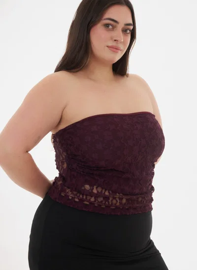 Strapless Raj Encaje