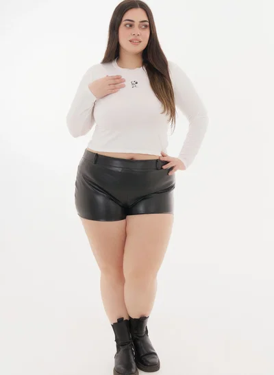 Short Britney Tiro Medio