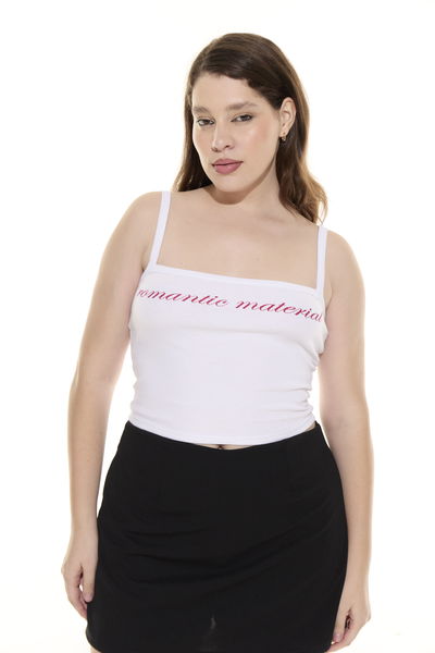 Musculosa Romantic