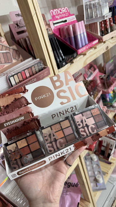 Paleta sombras 9 tonos básicos 