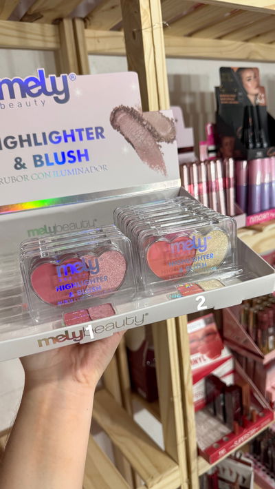 Paleta iluminador + rubor