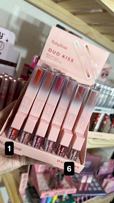 Labial líquido + gloss -Ruby