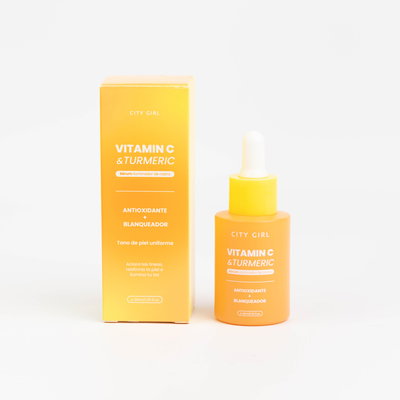 SÉRUM ILUMINADOR CON VITAMINA C Y CURCUMA