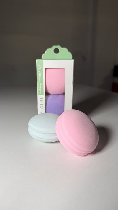 Esponja maquillaje macaron -City girl
