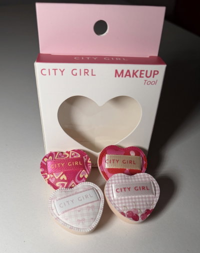 Mini esponjitas maquillaje- City Girl 