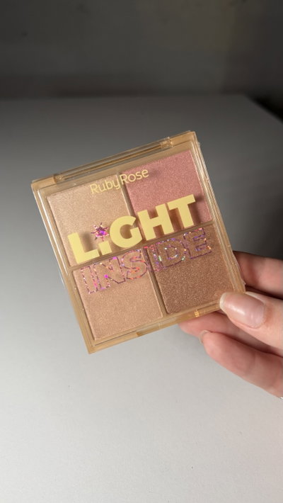 Paleta iluminadores 4 tonos - Ruby rose