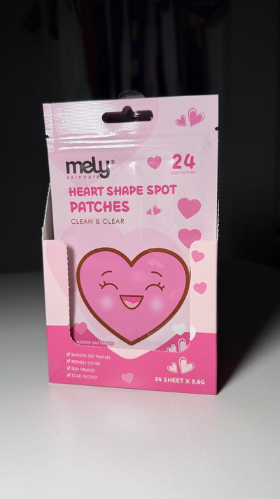 Parches anti acné corazón -Mely