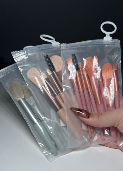 Set mini brochas x8
