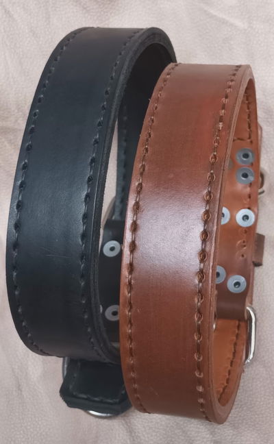 Collar Cuero Doble "Indestructible"