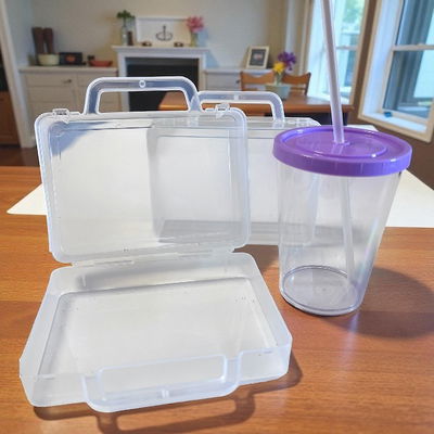 20 Valijas cristal + 20 Vasos Acrilicos PROMO!