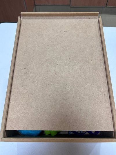 Caja Juguetera Pintable Con Masas Para Modelar + Accesorios