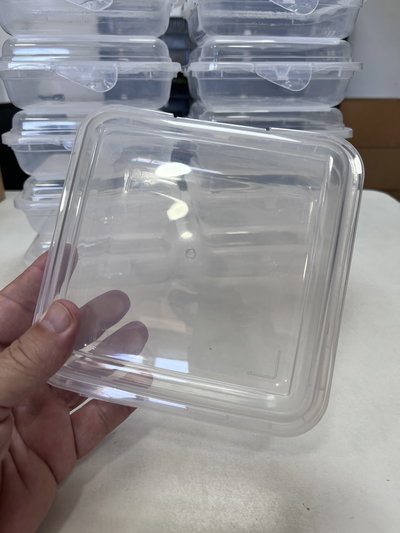 Lunchera cristal + 3 masas 50g cu + 3 moldes G + 1 palito cheff