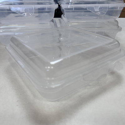 Lunchera Plastica Cristal