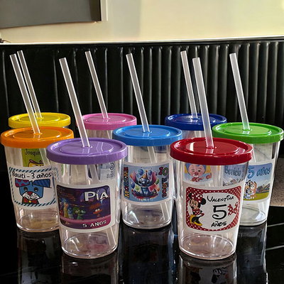 Vasos Acrílicos 2 Masas + 2 Formitas + 1 Sello