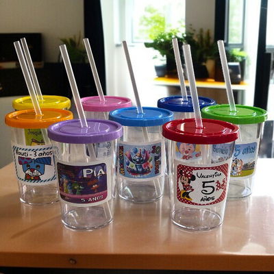 Vasos Acrílicos 2 Masas + Acc + Palito