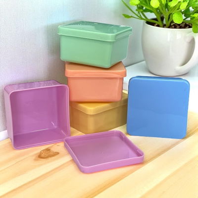 Caja cubo PASTEL vacia 8,5x8,5x5cm