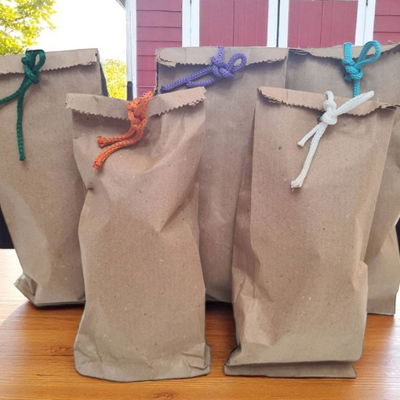 Bolsita Kraft 3 masas + 2 Cortantes ch + 1 Sello + Herramienta M