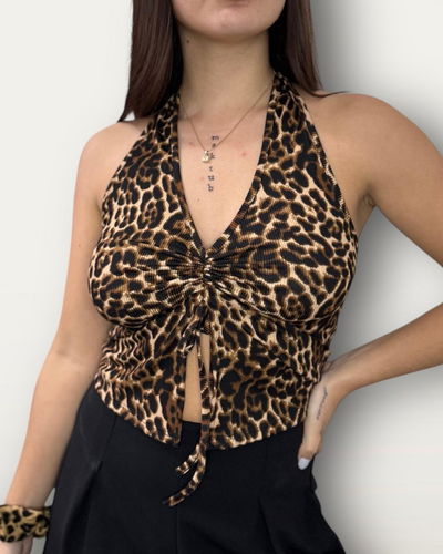 Top Print Frunce