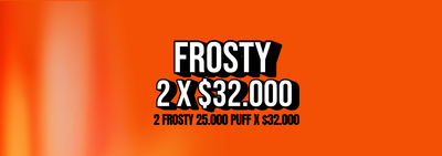 Pod Descartable Frosty 25.000 Puff x 2 $32.000
