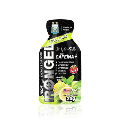 IRON GEL (con cafeína) x 24un.