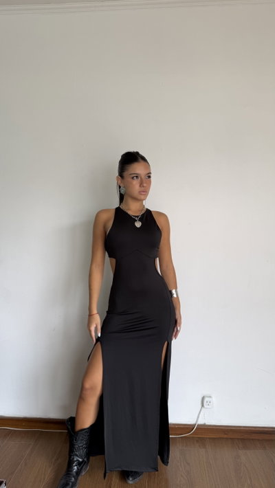 vestido largo anika