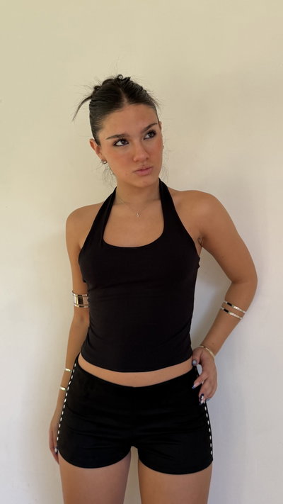 top micro marilyn con cuello