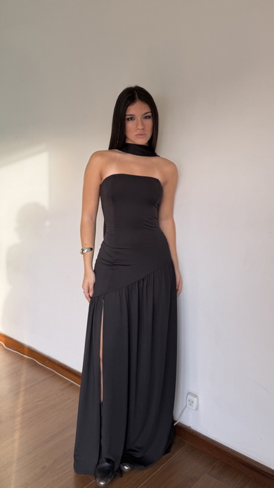 vestido largo pinterest