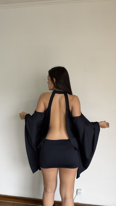 vestido corto tendencia