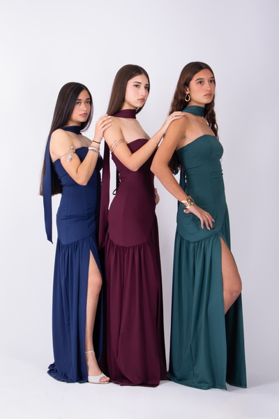 vestido largo pinterest