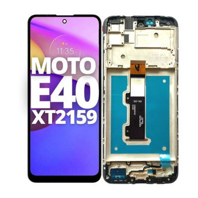 Módulo Motorola E40 con Marco
