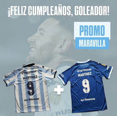 -PROMO MARAVILLA- Camiseta titular+Camiseta alternativa Maravilla