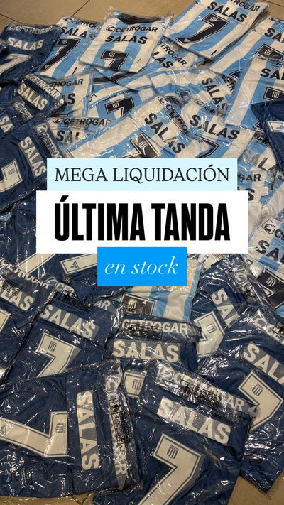 -MEGA LIQUIDACIÓN- Camiseta Salas Racing 2025 SALAS 