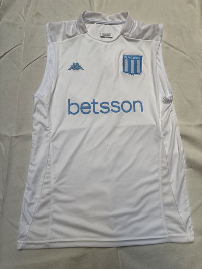 PROMO 🤩• Musculosa Racing Kappa (blanca)