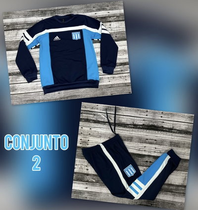 PROMO OTOÑO 🍂• Conjunto Adidas 2000 Racing (jogging+buzo) #2