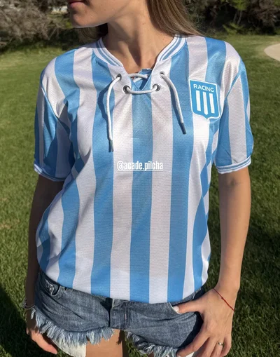 PROMO LANZAMIENTO• Camiseta retro Racing Club (licencia oficial)